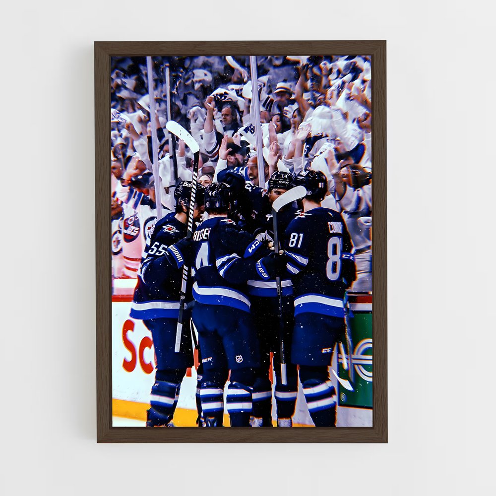 Poster Victoire Canucks – affiche Hockey sur glace (vue 5)